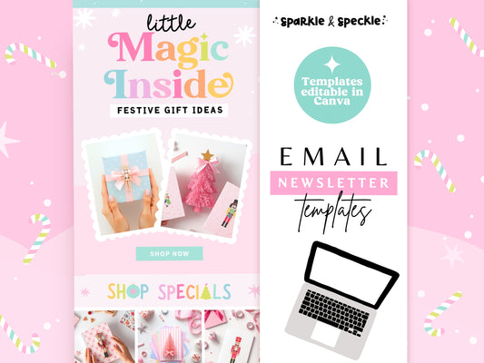 Pastel Email Marketing Templates