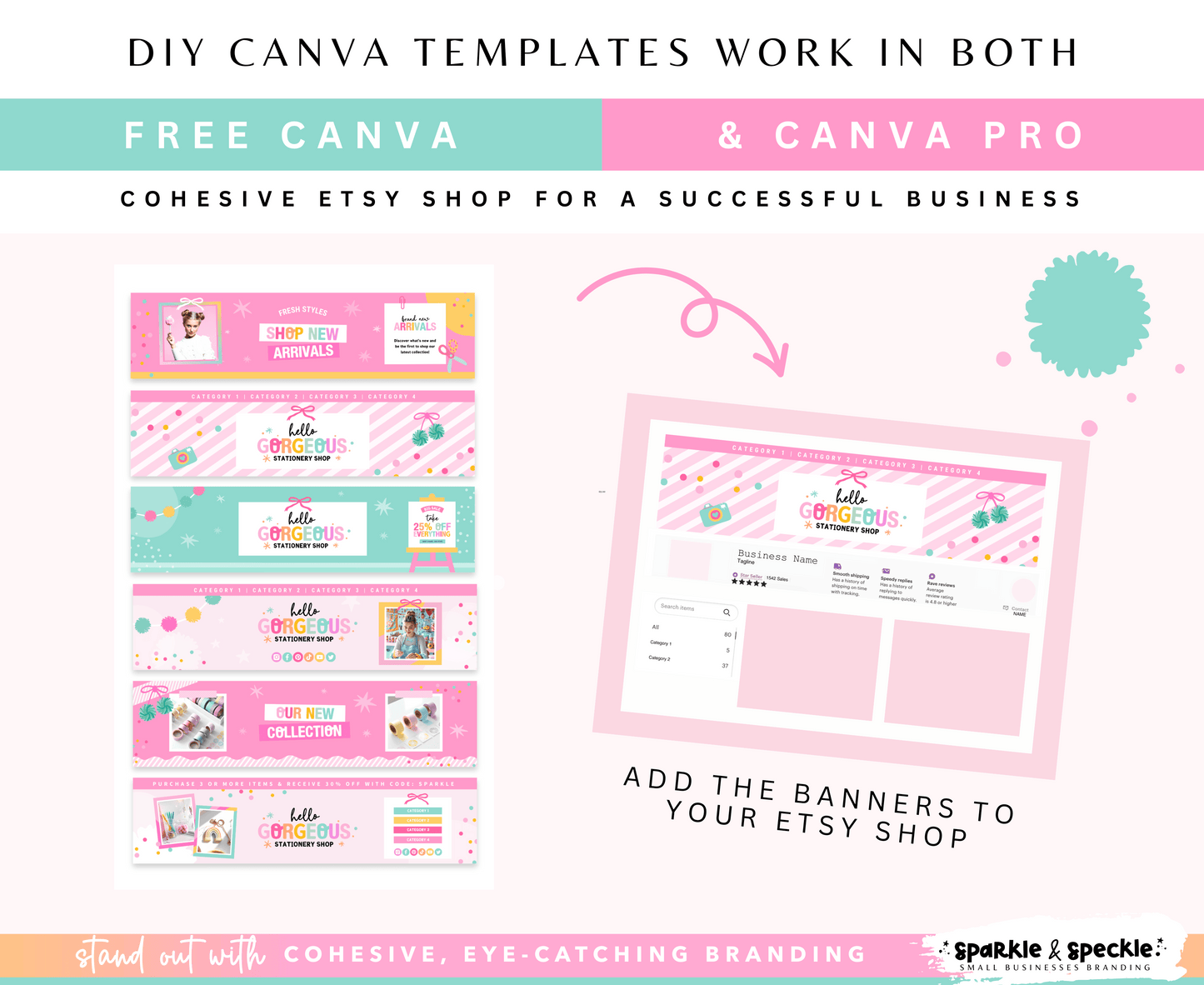 Hello Gorgeous Etsy Shop Kit
