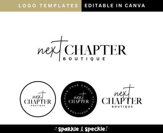 Minimal Boutique Signature Logo Template