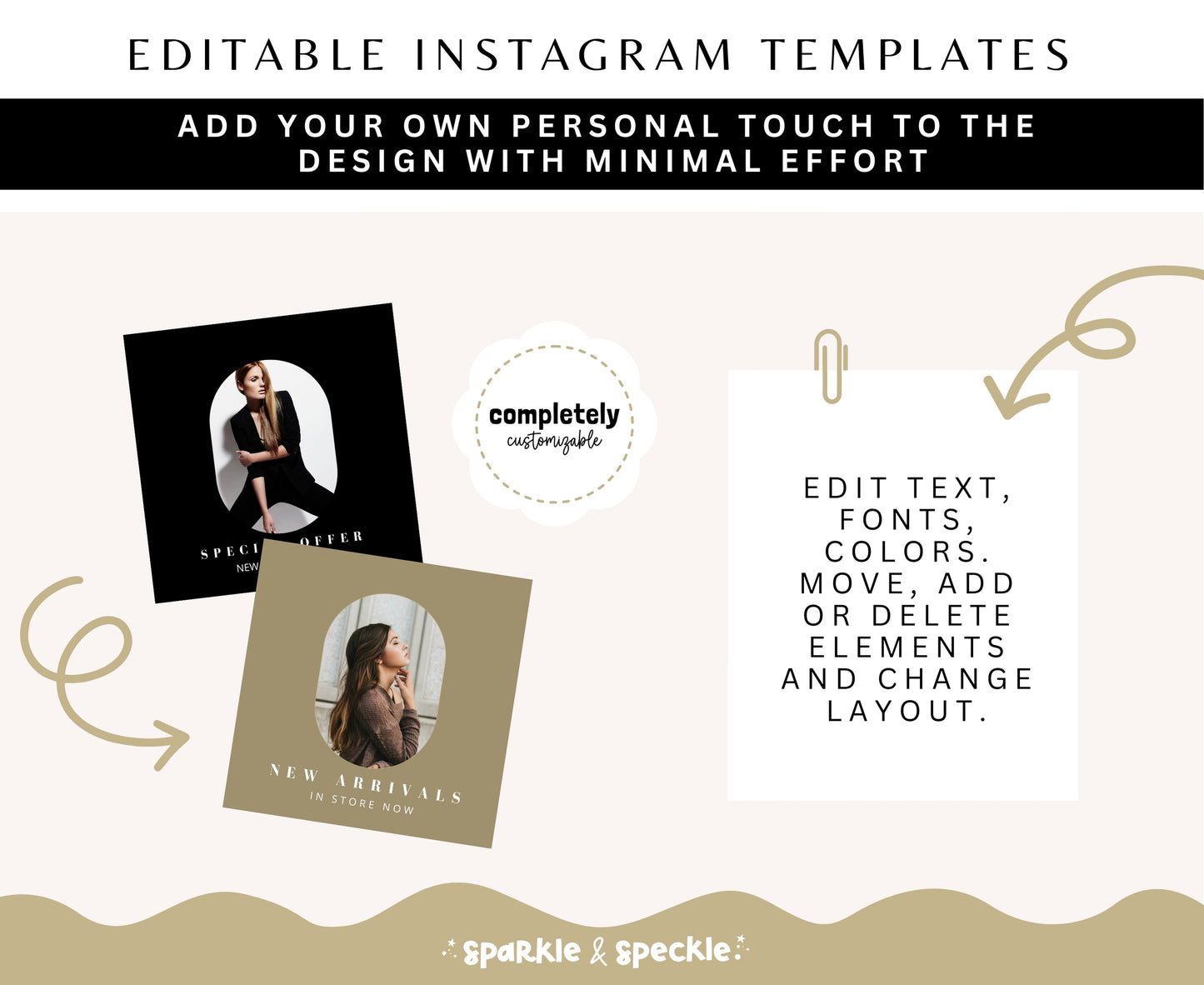 Minimal Luxury Instagram Templates