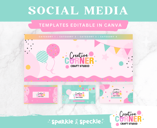 Creative Corner Social Media Banners