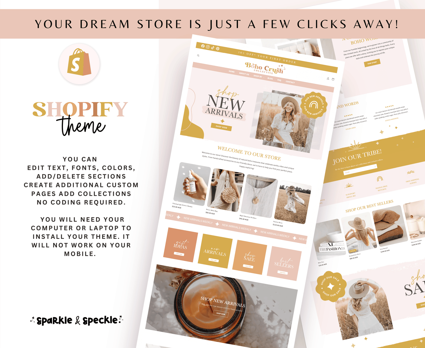 Boho Crush Vintage Shopify Theme
