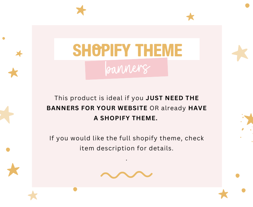 Pastel Shopify Banners