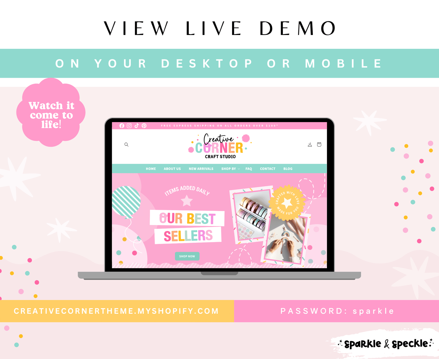 Party Shopify Theme for Invitations Decorations, Balloon Supplies
