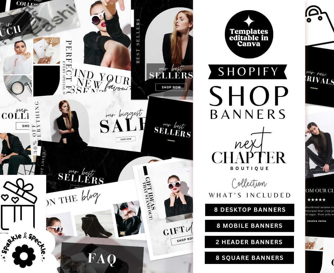 Next Chapter Shopify Store Banners