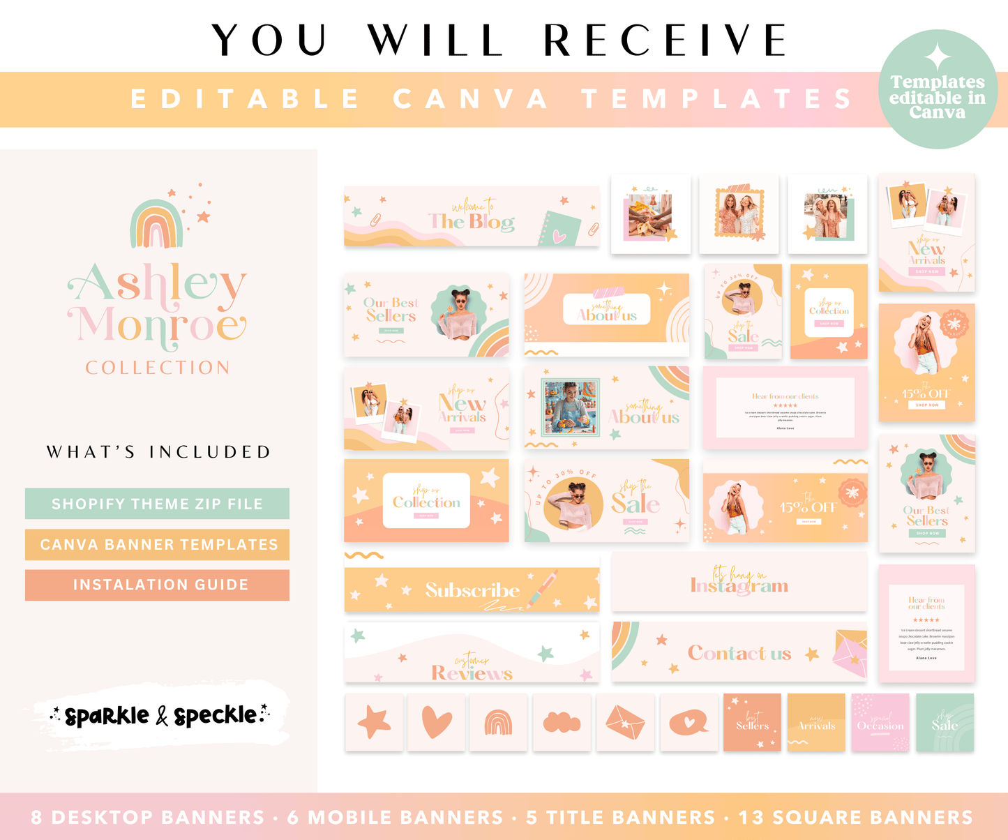 Pastel Rainbow Shopify Theme