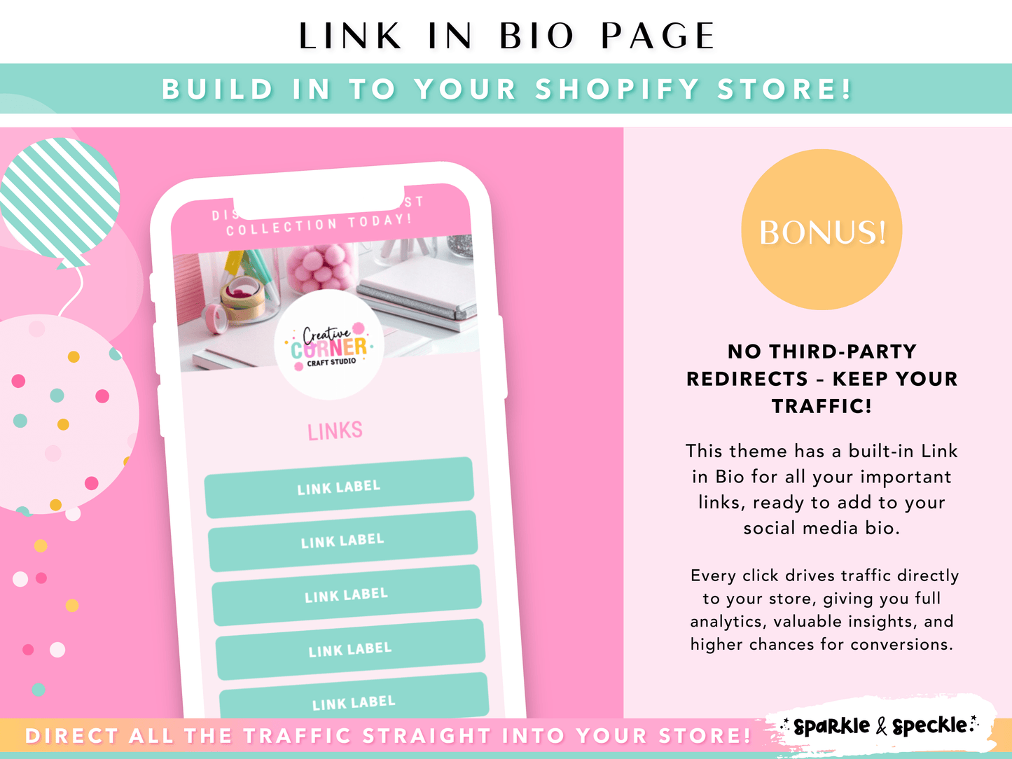 Party Shopify Theme for Invitations Decorations, Balloon Supplies