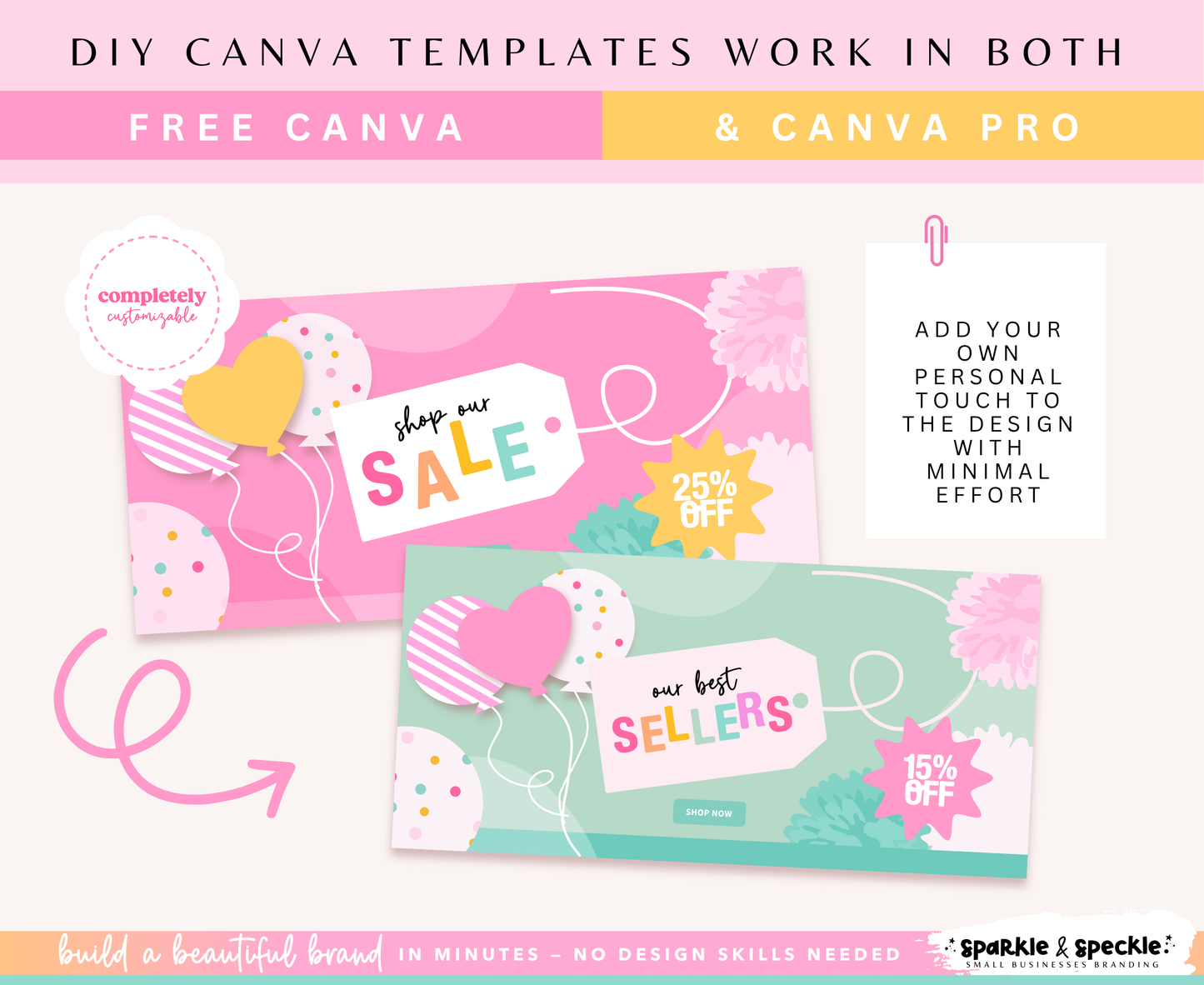 Creative Corner Shopify Store Banners