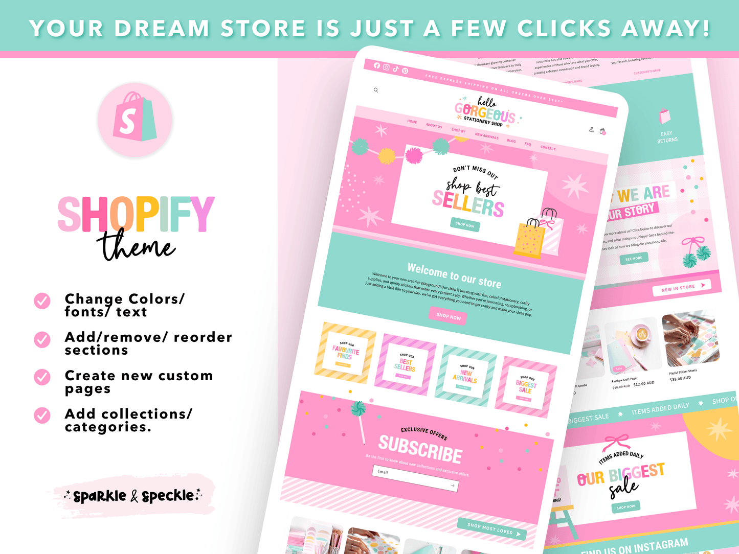 Hello Gorgeous Craft Shopify Theme