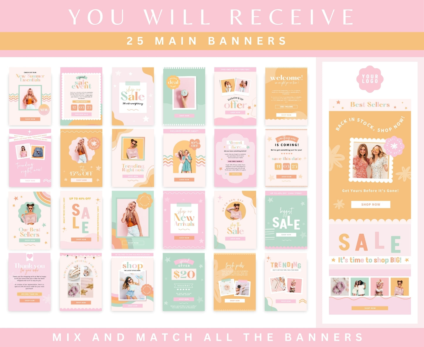 Rainbow Email Marketing Templates