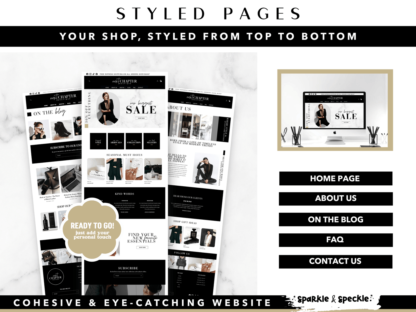 Next Chapter Minimal Luxury Shopify Theme