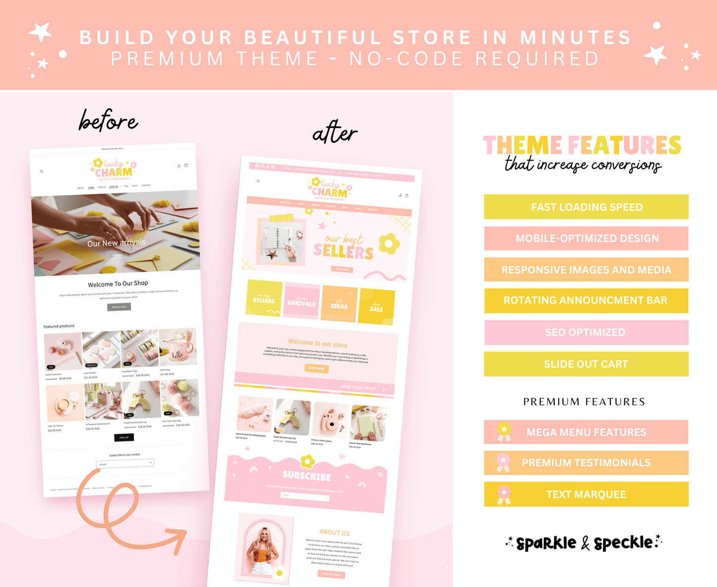 Bright Playful Shopify Theme for Creatives