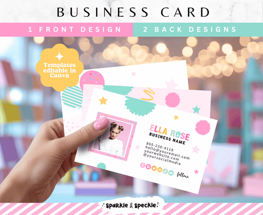 Creative Corner Business Card Template