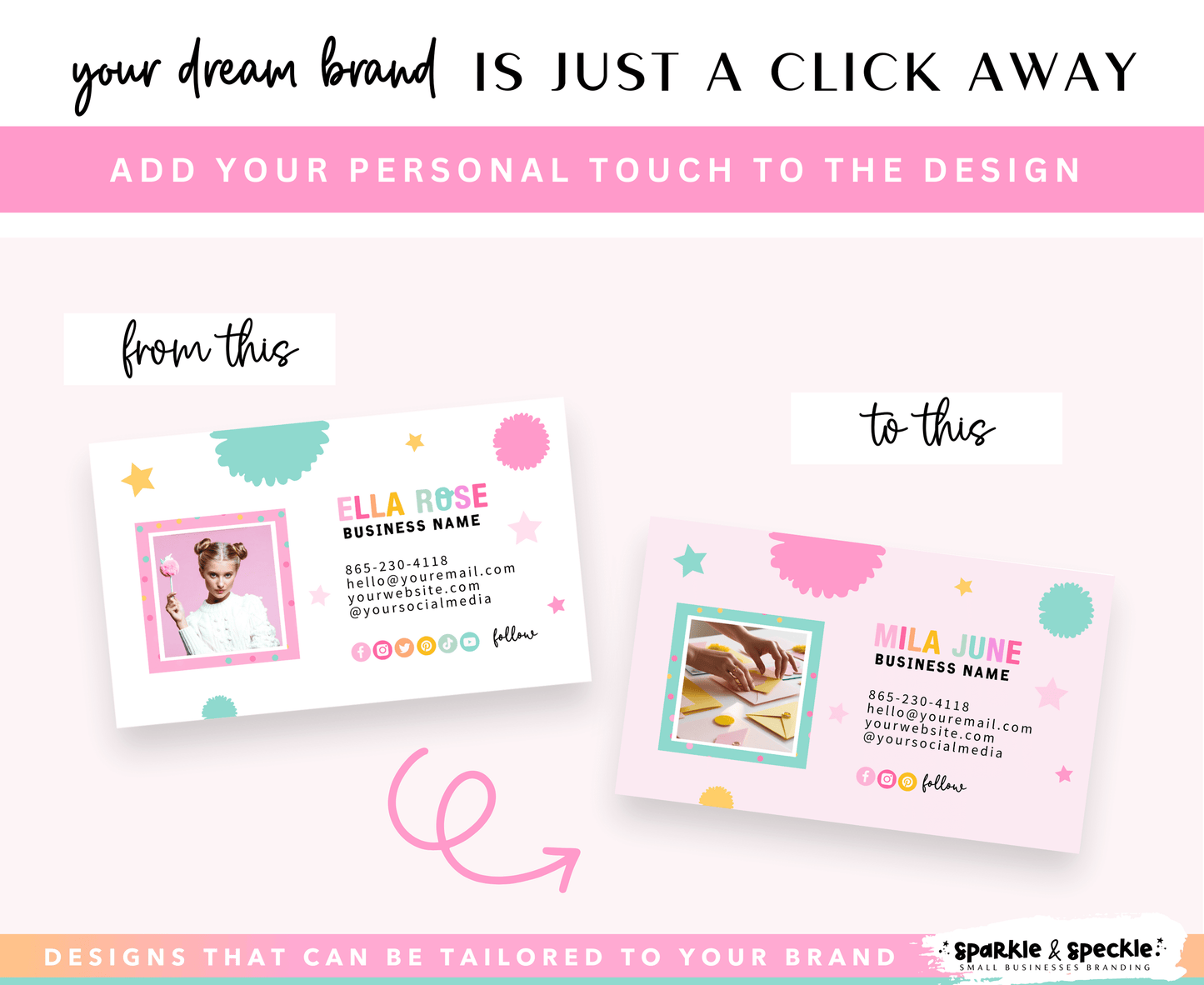 Creative Corner Business Card Template
