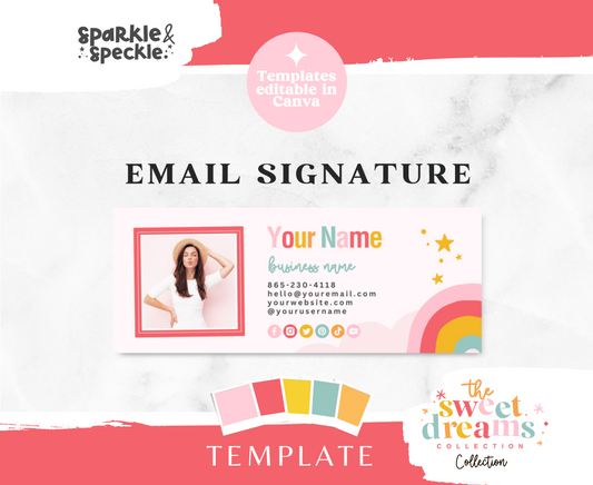 Sweet Dreams Email Signature