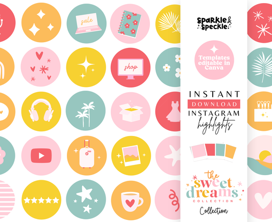 Sweet Dreams Instagram Highlight Covers