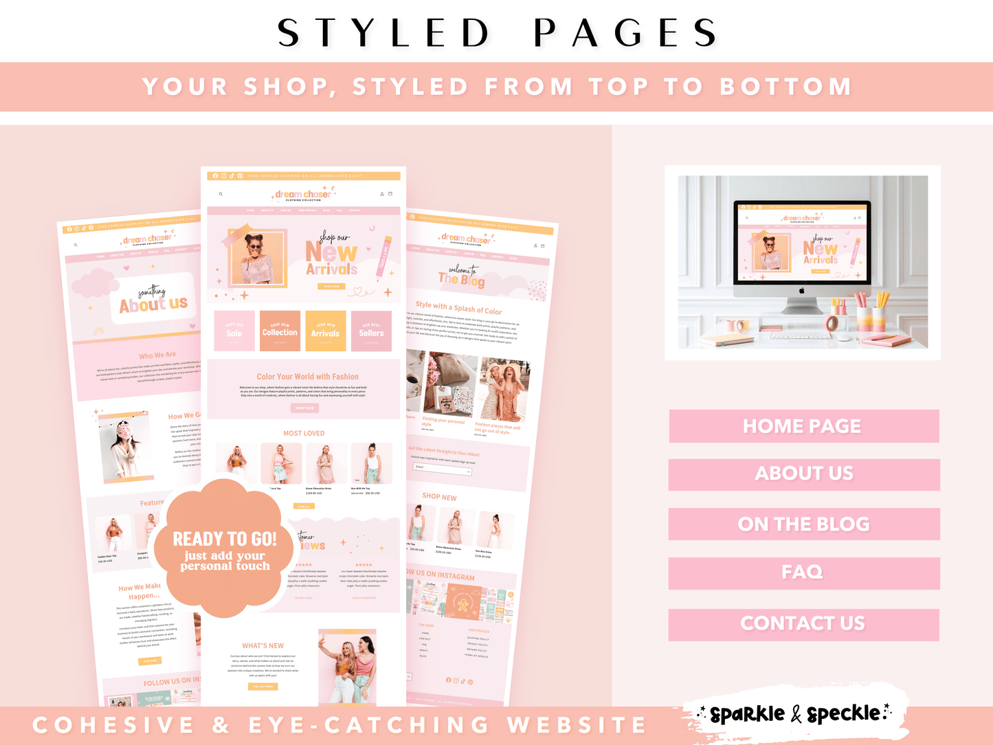 Dream Chaser Colorful Shopify Theme
