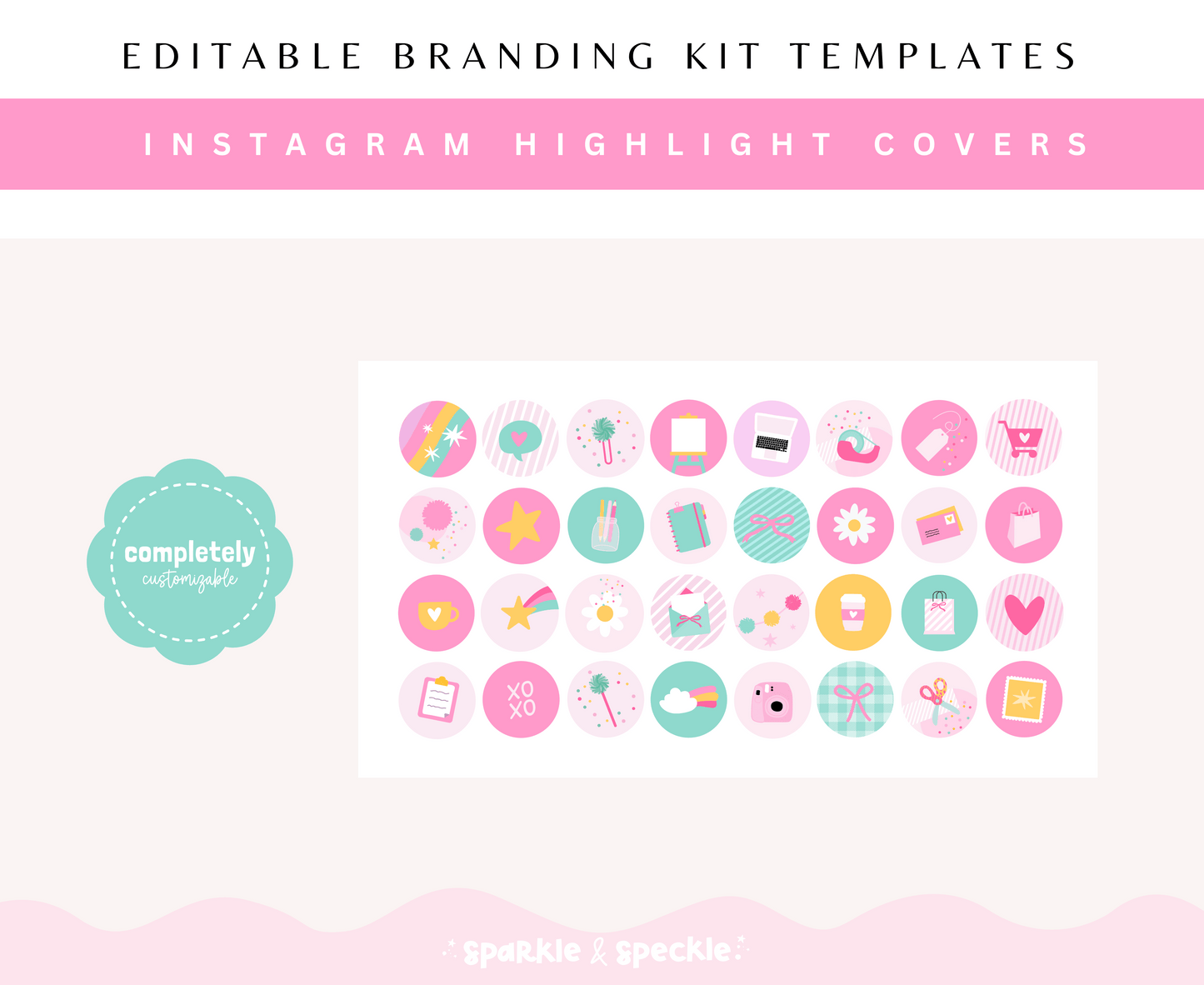 Hello Gorgeous Instagram Highlight Covers