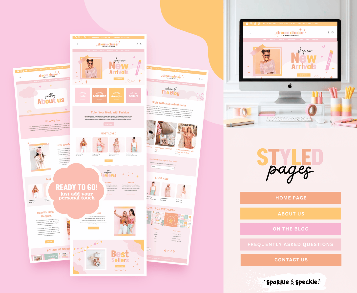 Dream Chaser Colorful Shopify Theme