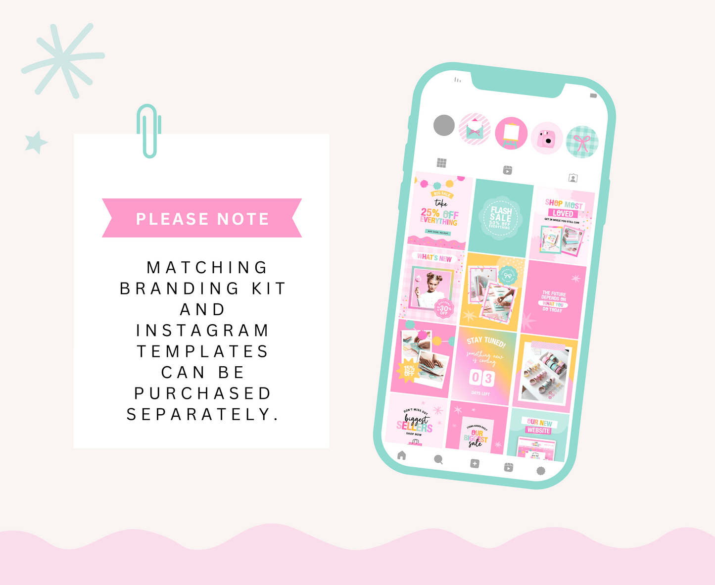 Hello Gorgeous Instagram Highlight Covers