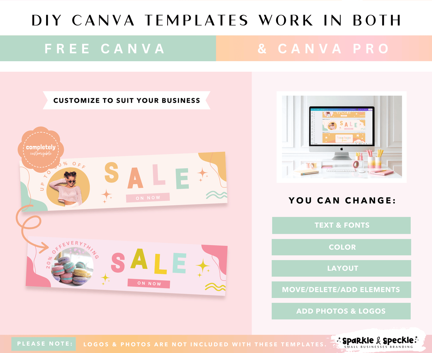 Ashley Monroe Etsy Shop Kit Templates