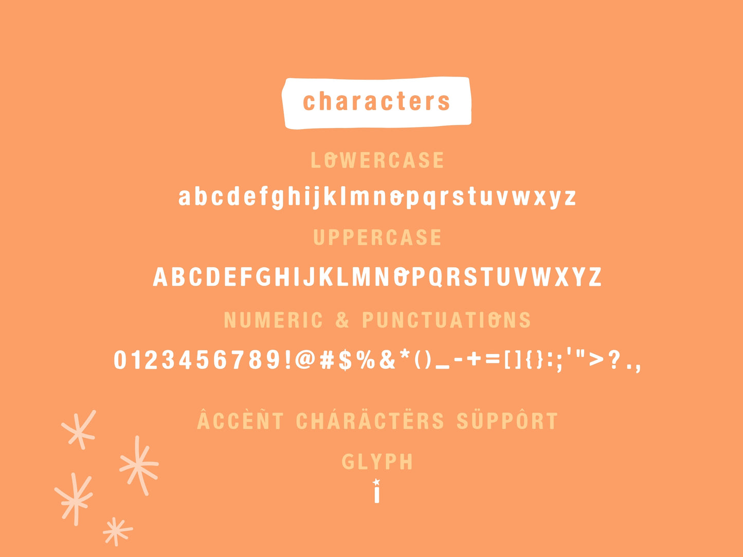 Paradise Moon Font: Bold Display Typeface with Star Detail