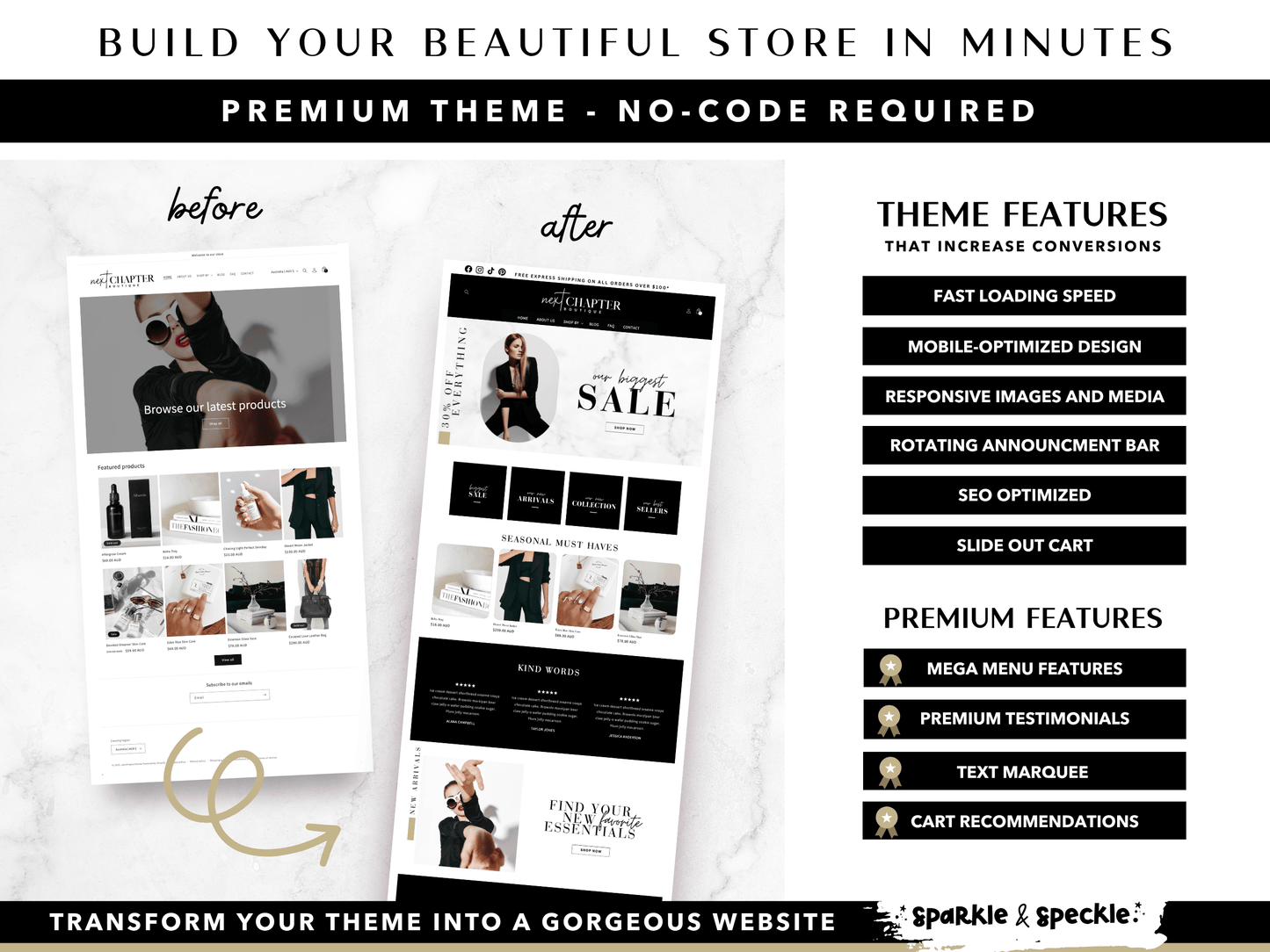 Next Chapter Minimal Luxury Shopify Theme