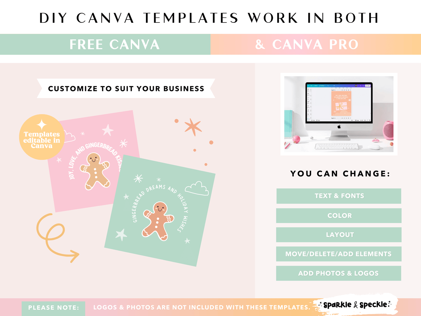 Playful Christmas Instagram Bundle Templates
