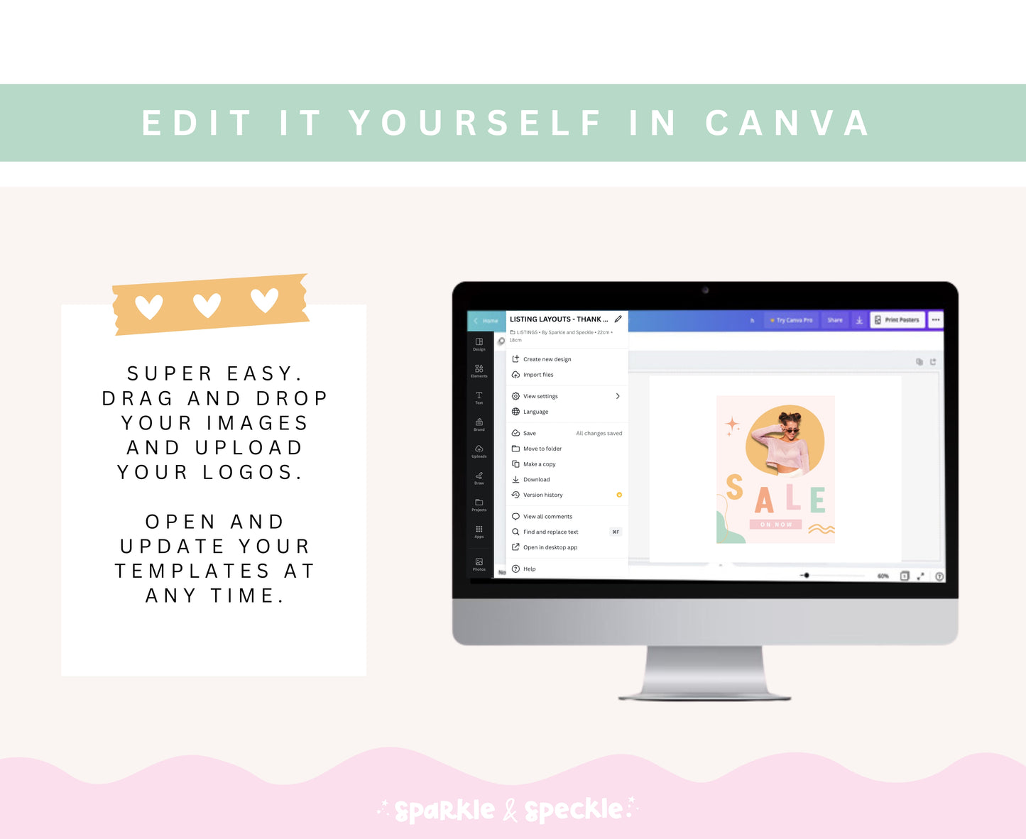 Rainbow Instagram Post and Story Templates