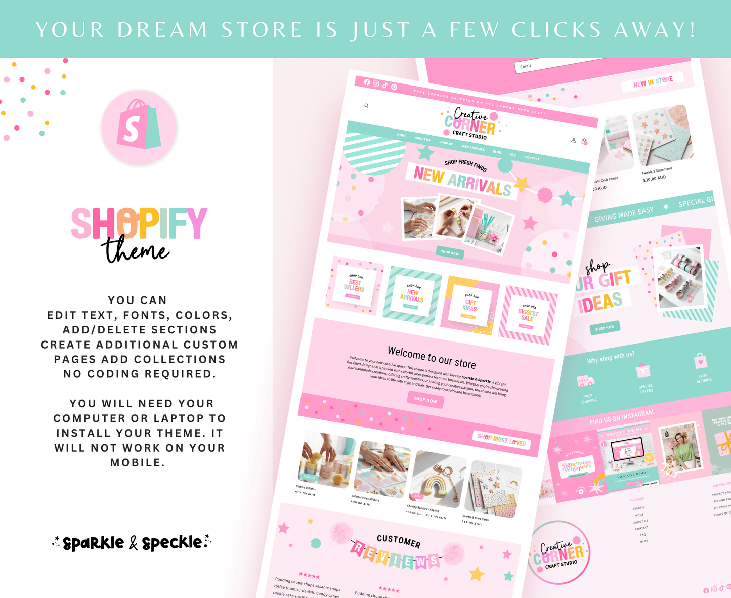 Party Shopify Theme for Invitations Decorations, Balloon Supplies