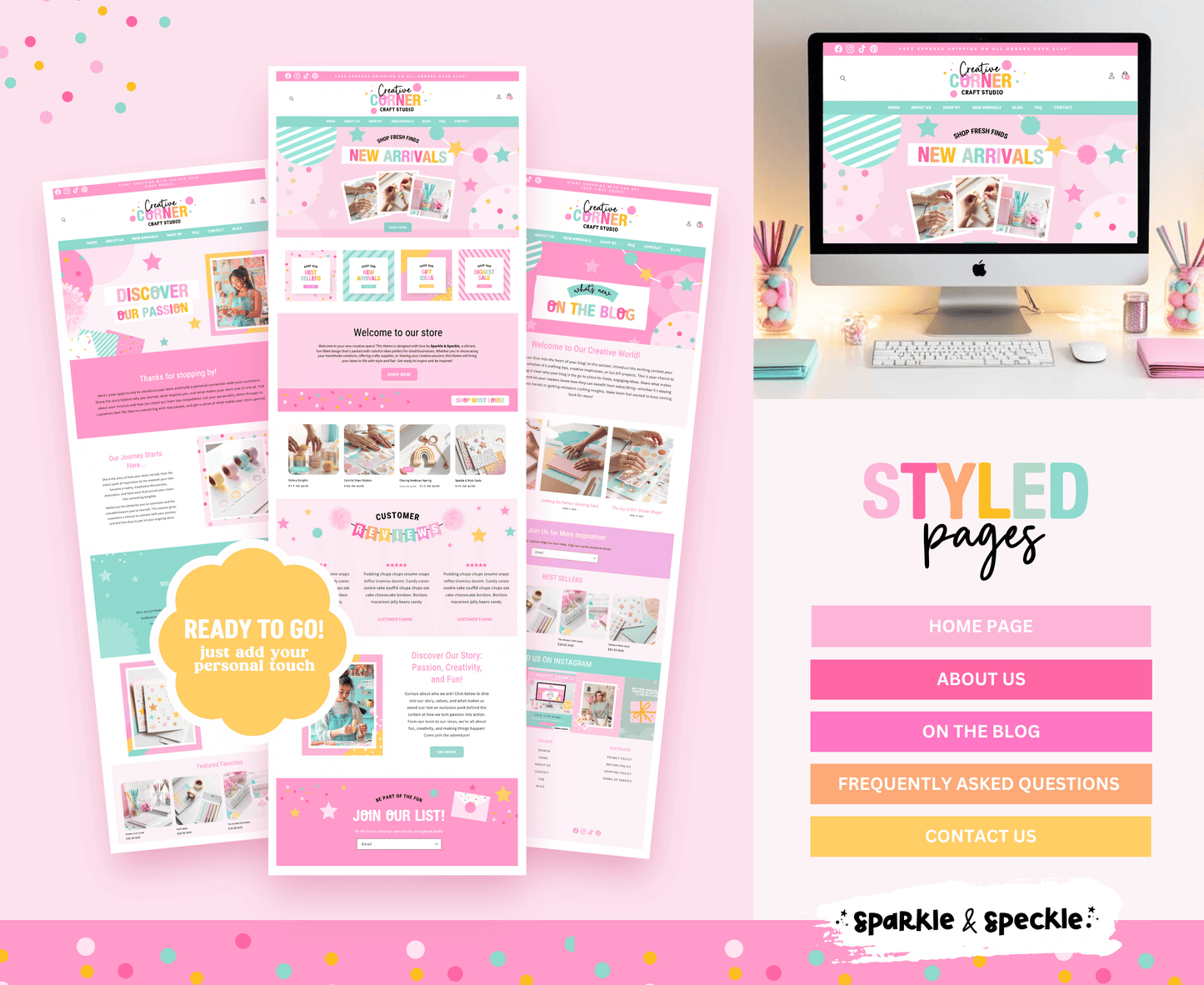 Party Shopify Theme for Invitations Decorations, Balloon Supplies