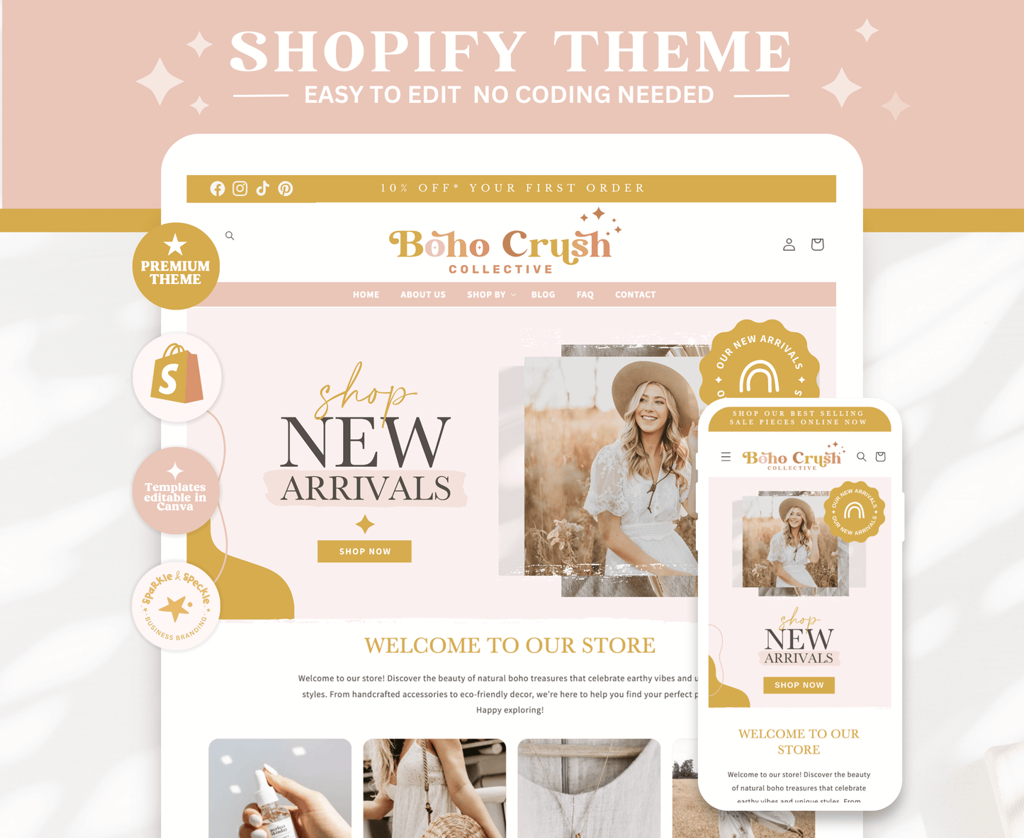 Boho Crush Vintage Shopify Theme