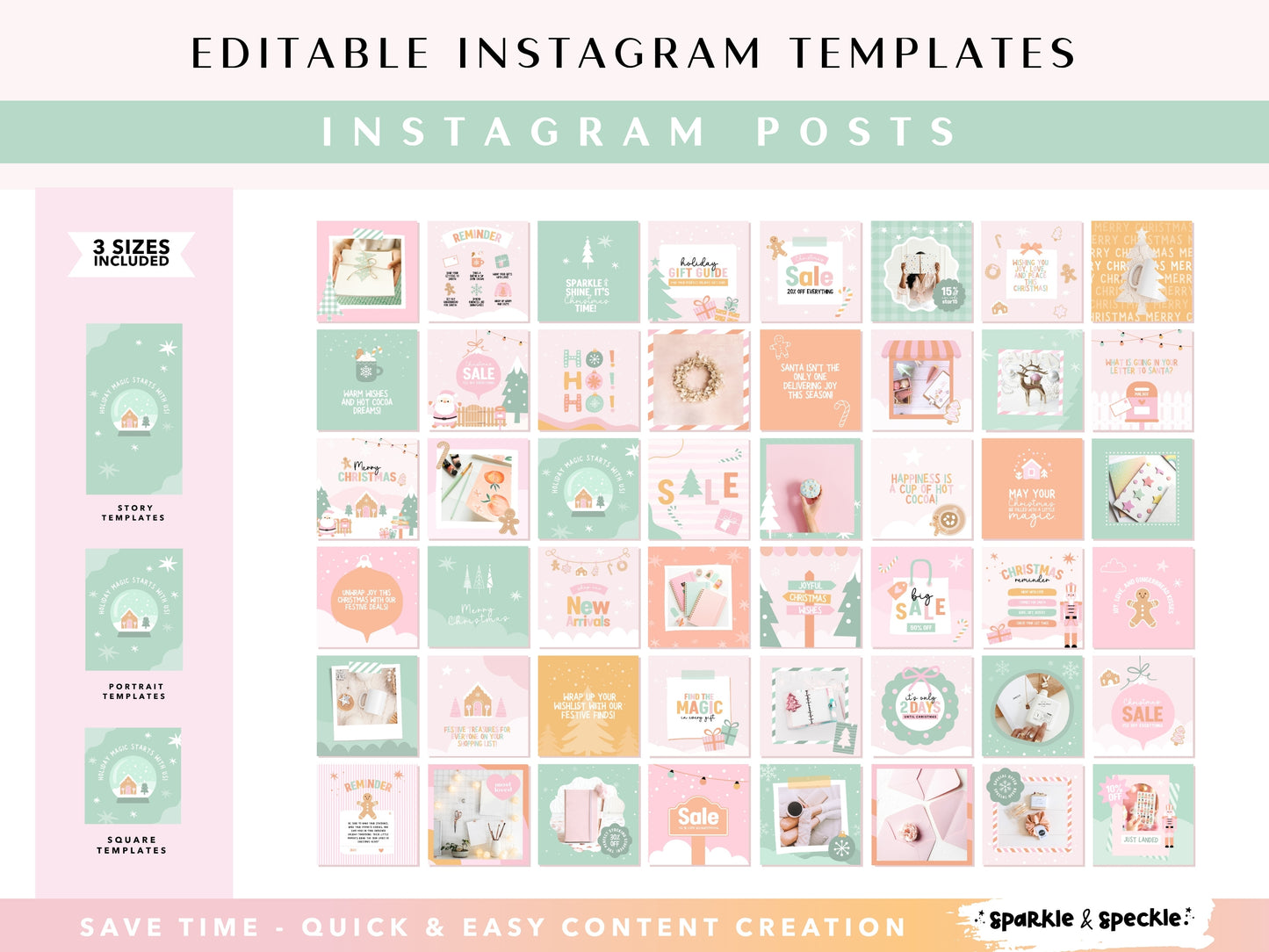 Christmas Instagram Bundle Templates
