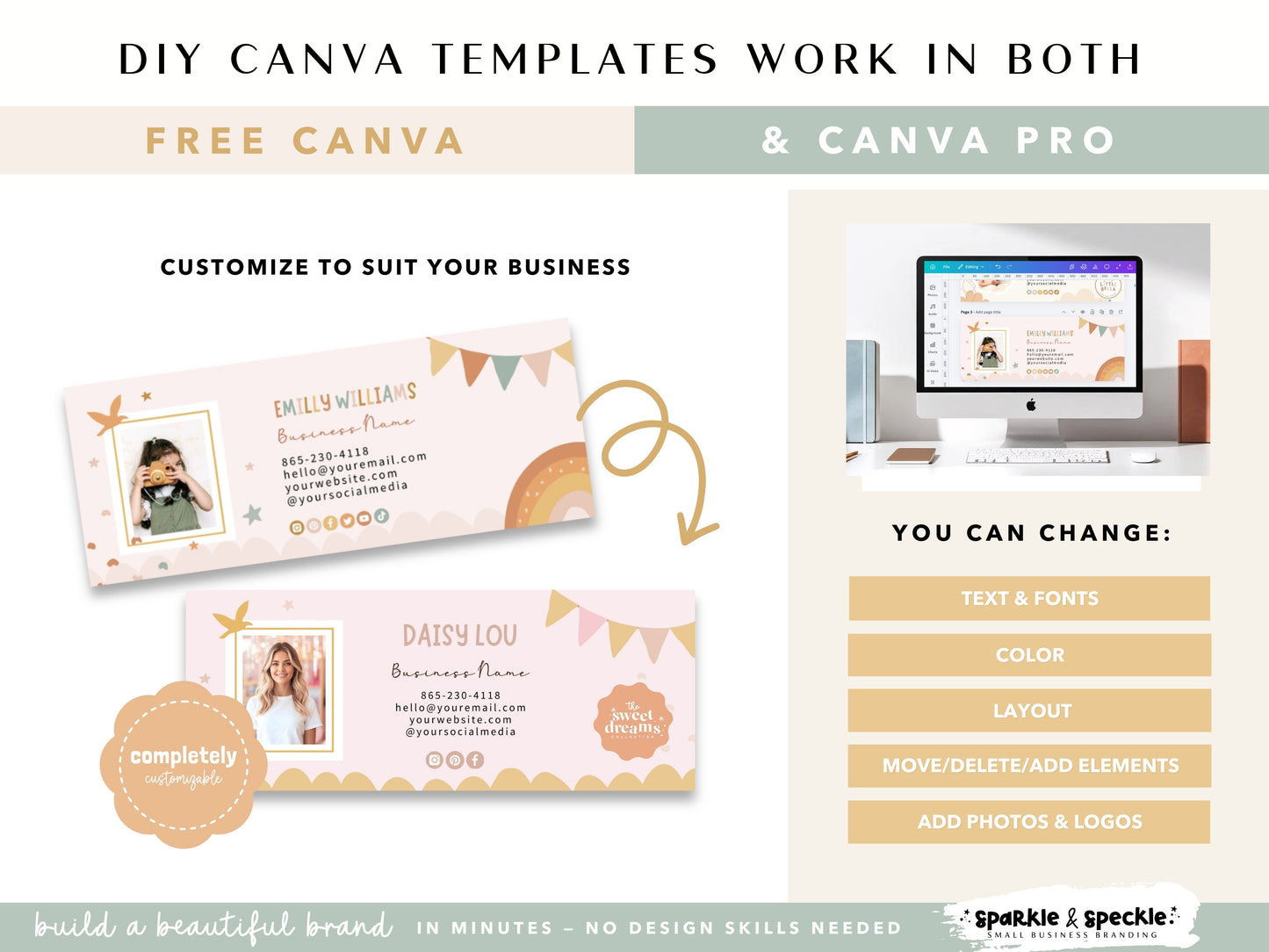 Earthy Email Signature Template