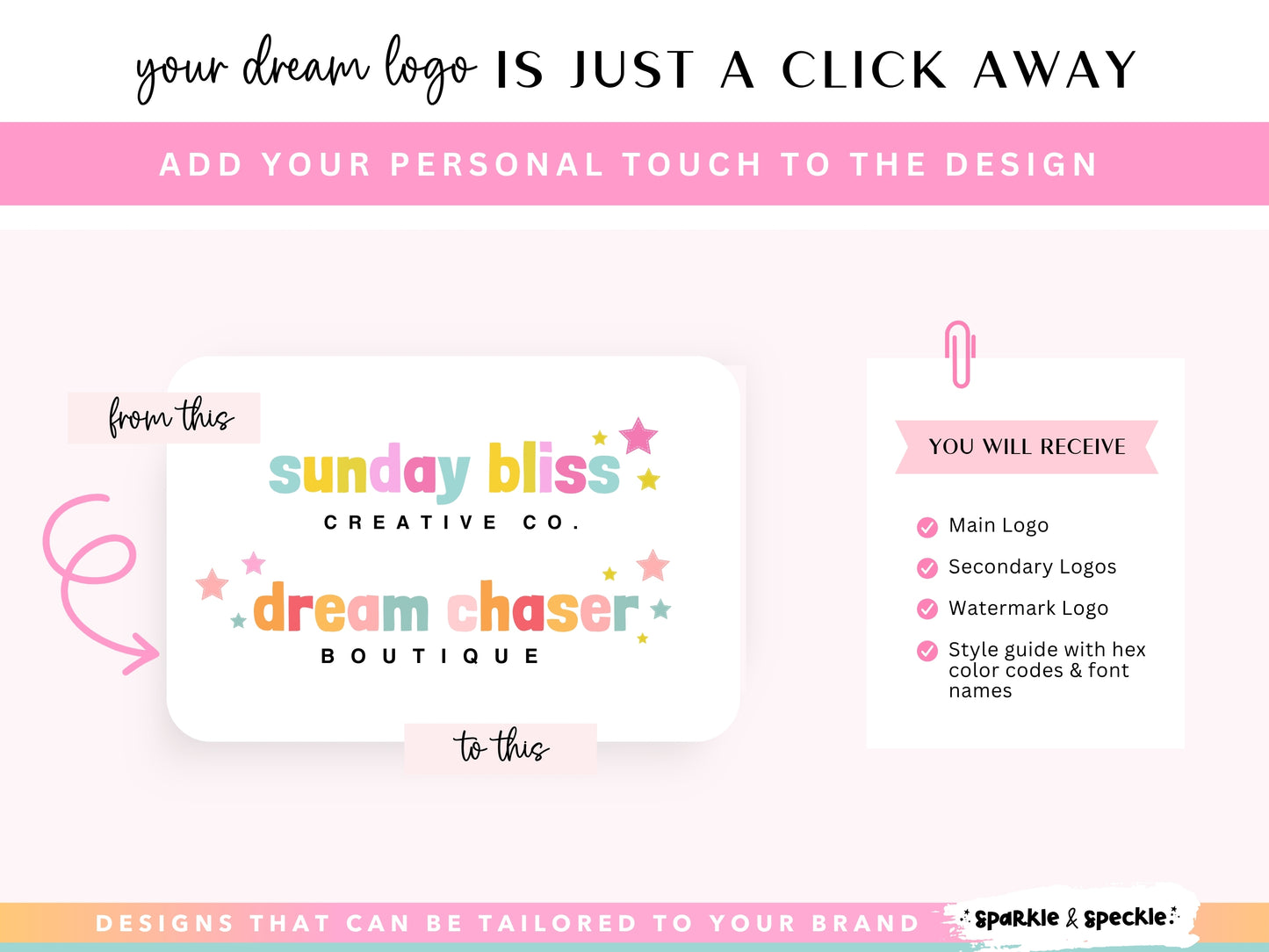 Sunday Bliss Logo Template