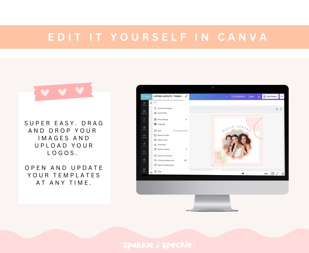 THE BEAUTY GLOW INSTAGRAM BUNDLE TEMPLATES