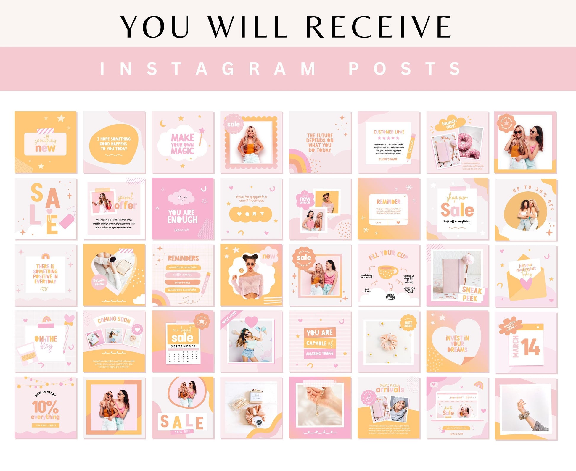 DREAM CHASER INSTAGRAM POST TEMPLATES