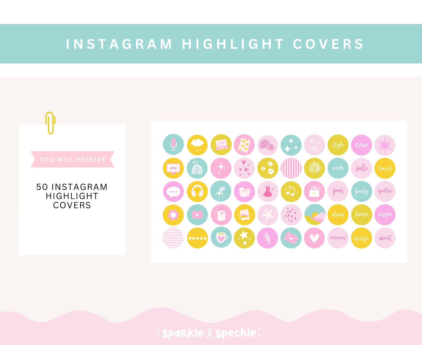 SUNDAY BLISS INSTAGRAM HIGHLIGHT COVERS