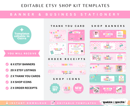 Hello Gorgeous Etsy Shop Kit