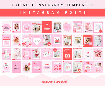 VALENTINE INSTAGRAM BUNDLE TEMPLATES