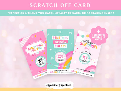 Scratch Off Card Template