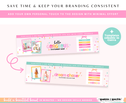 Hello Gorgeous Etsy Shop Kit