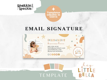 Neutral Email Signature Template