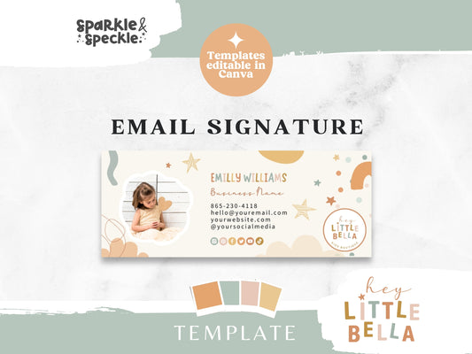 Neutral Email Signature Template