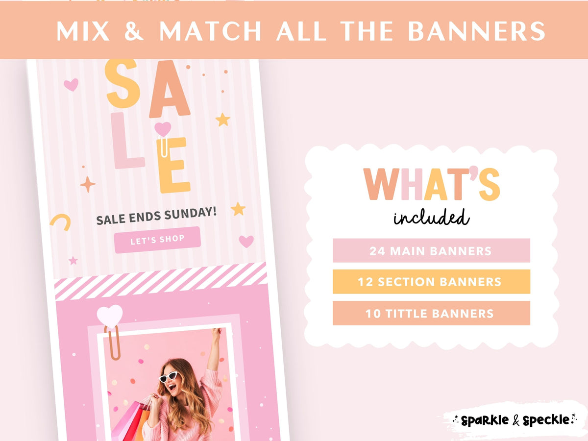Playful Fashion Email Marketing Templates
