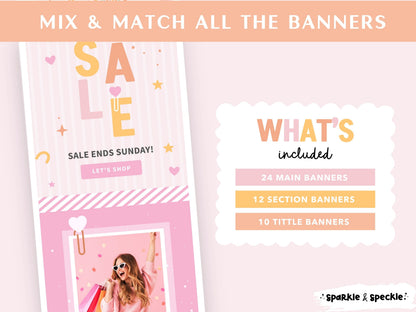 Playful Fashion Email Marketing Templates