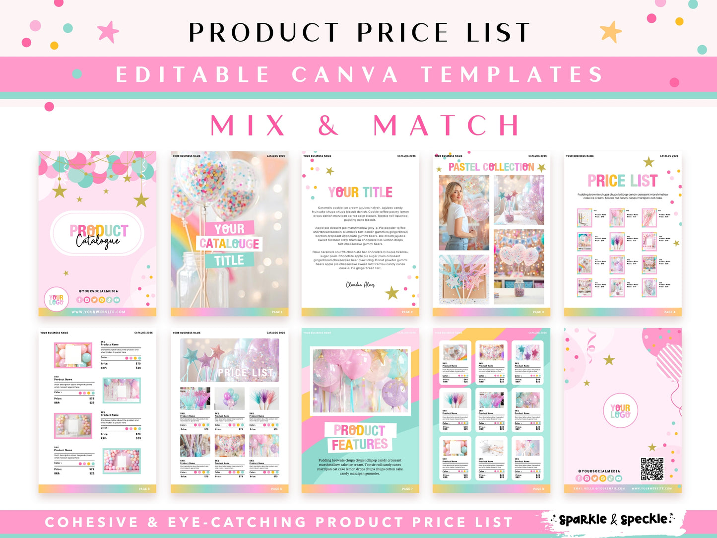 Party Price Guide Template