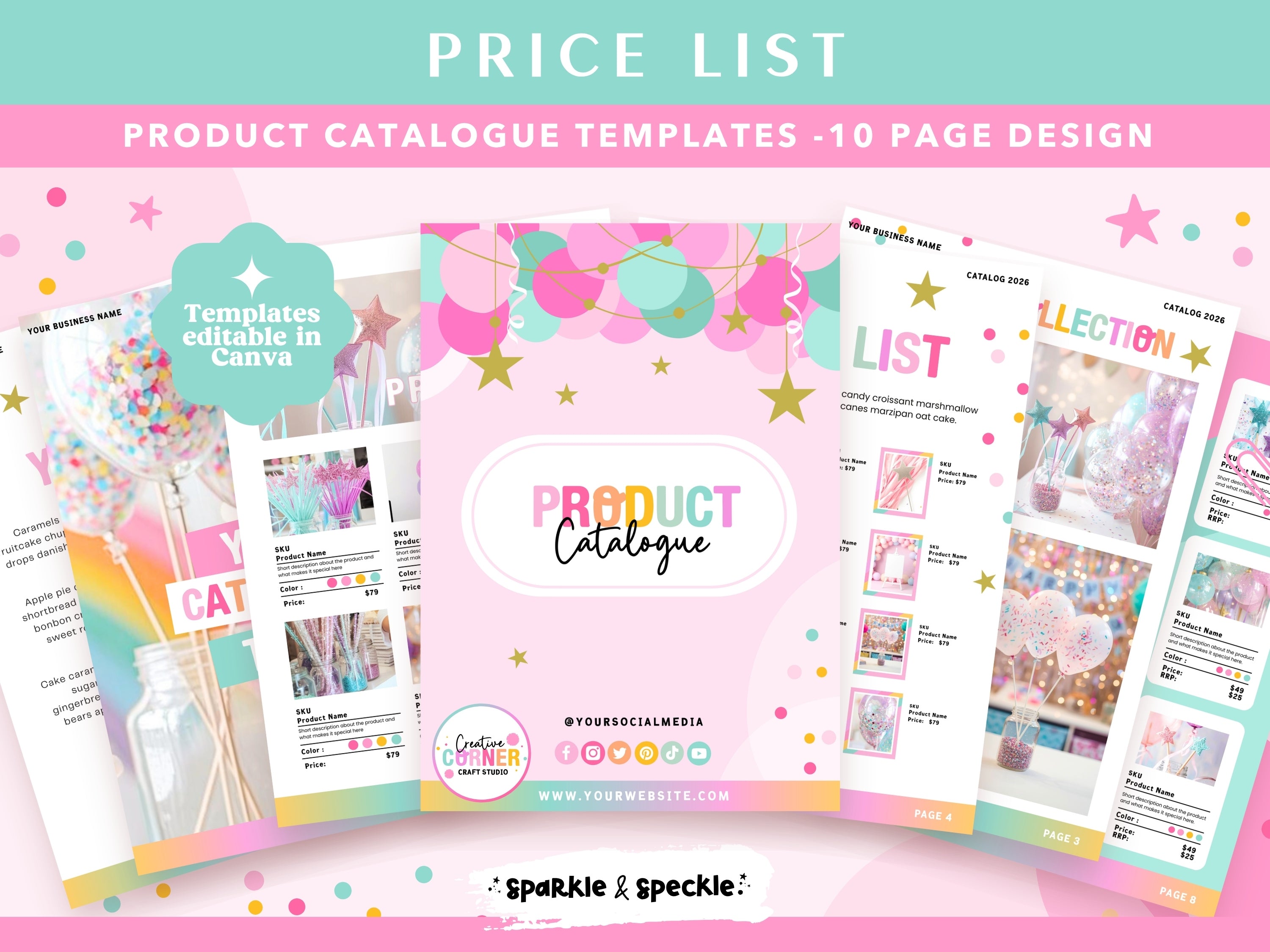 Party Price Guide Template