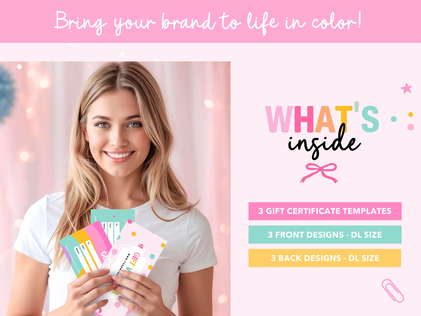 Craft Gift Voucher Template