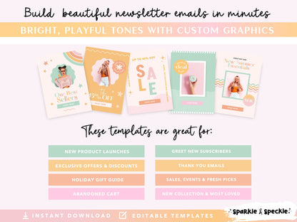 Rainbow Email Marketing Templates